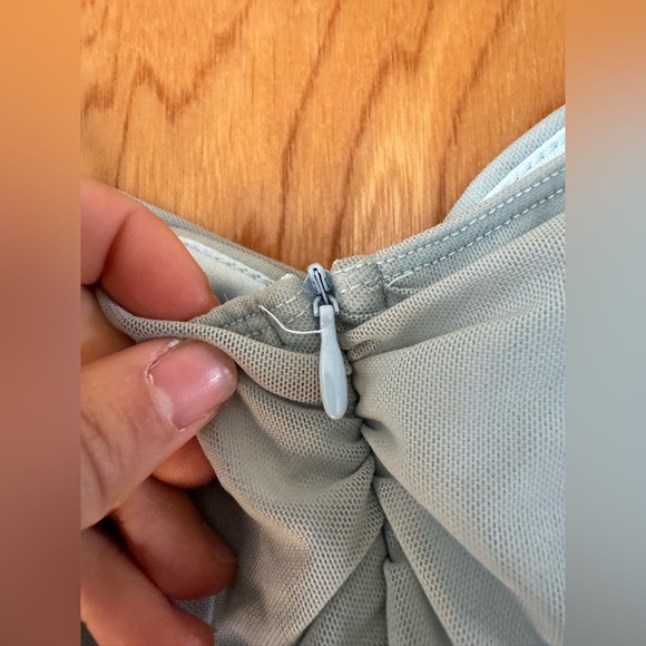 Princess Polly Bloom Pale Blue Mini Dress - Picture 3 of 10